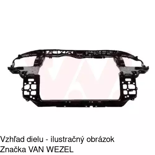 Predné čelo POLCAR 405104