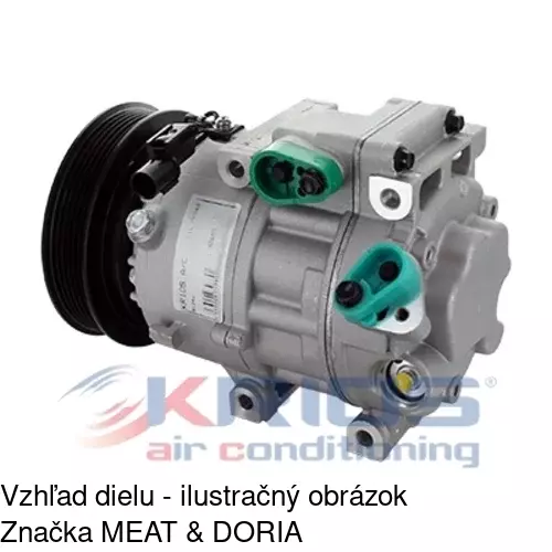 Kompresor AC 4051KS1X /POLCAR/ - obr. 4
