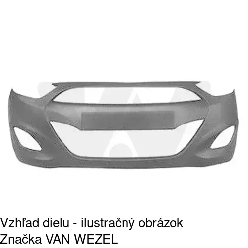 Predný nárazník 40A107-1 /POLCAR/ - obr. 2