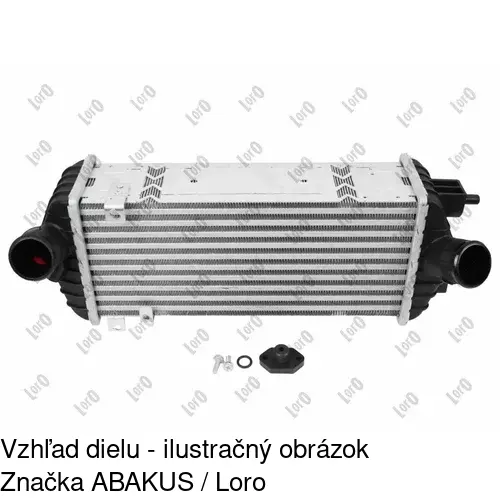 Chladiče vzduchu (Intercoolery) POLCAR 40D1J81X
