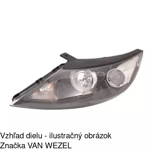 Hlavný reflektor 4104091E /POLCAR/ - obr. 5