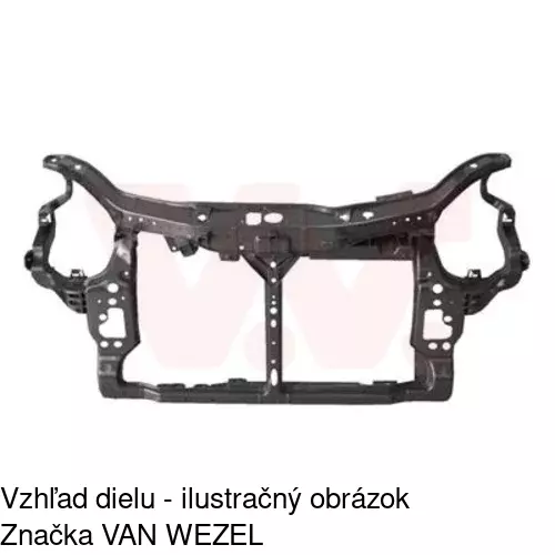 Predné čelo POLCAR 410704