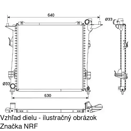 Chladiče vody POLCAR 4114081K