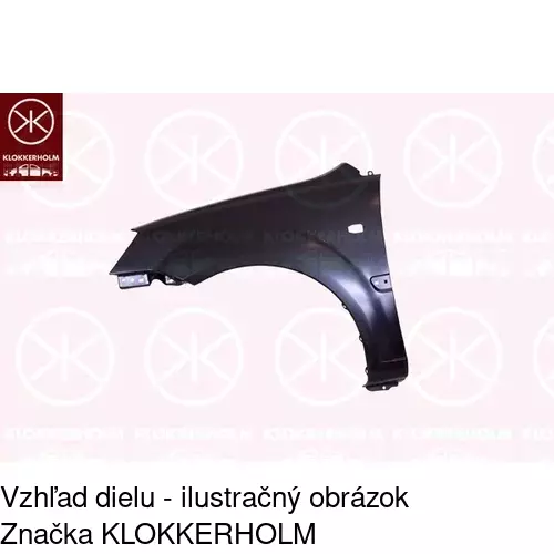 Predný blatník 411701 /POLCAR/
