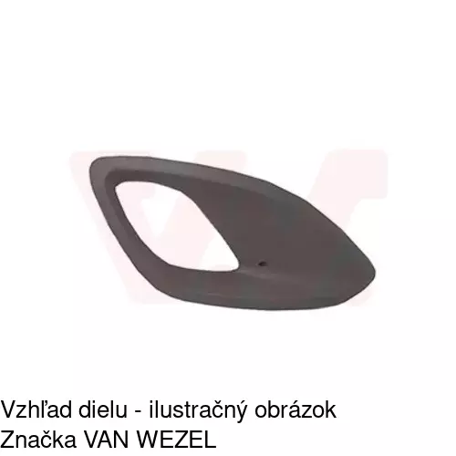 Kryt v nárazníku 41A127-6 /POLCAR/