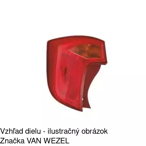 Zadné svetlo 41A187-E /POLCAR/ - obr. 3