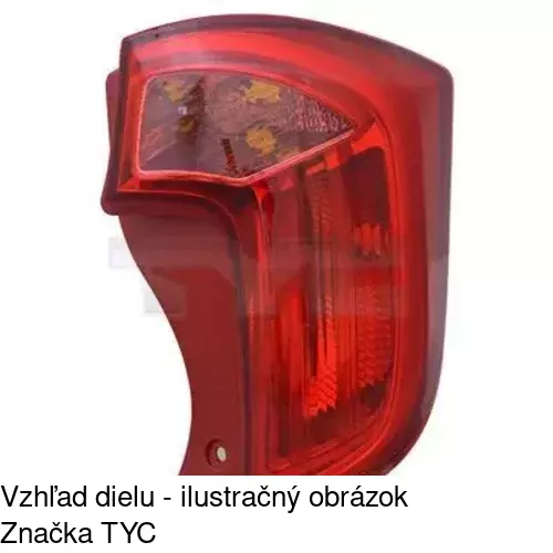 Zadné svetlo POLCAR 41A188-E