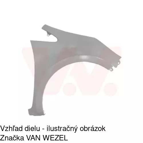 Predný blatník 41B102 /POLCAR/ - obr. 1