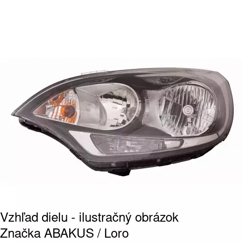 Hlavný reflektor 41B109-E /POLCAR/ - obr. 3
