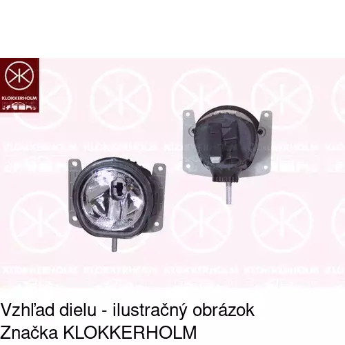 Hmlové svetlo - predné 421129-E /POLCAR/ - obr. 2