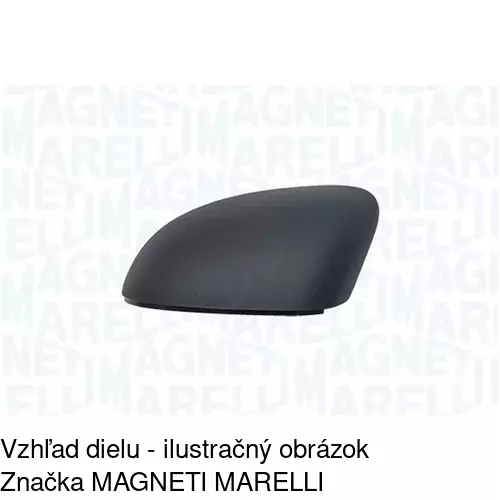 Rám vonkajšieho zrkadla POLCAR 421755TE