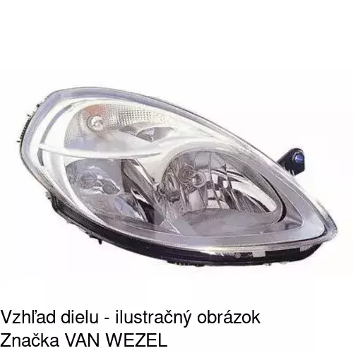 Hlavný reflektor 42A110-U /POLCAR/ - obr. 4