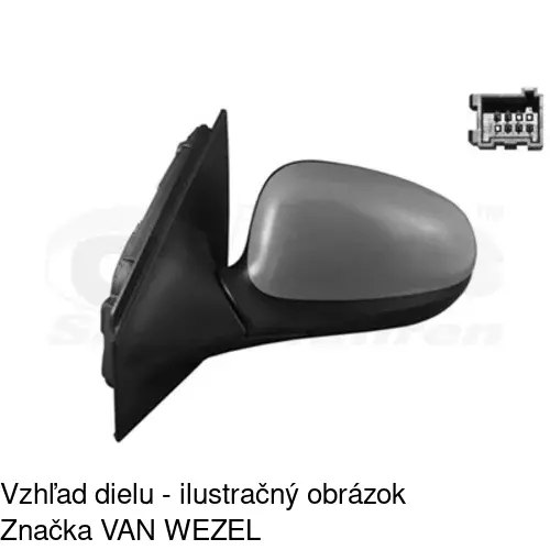 Vonkajšie zrkadlo 42A1515M /POLCAR/ - obr. 4