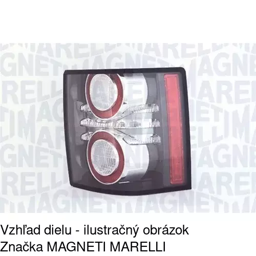 Zadné svetlo POLCAR 433588-U