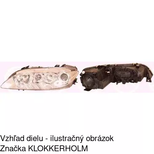 Hlavný reflektor 4519093E /POLCAR/ - obr. 2
