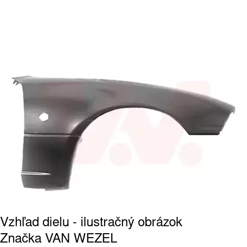Predný blatník 452402 /POLCAR/