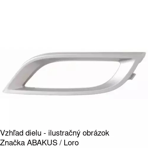 Rámik hmlového svetla POLCAR 454230-3