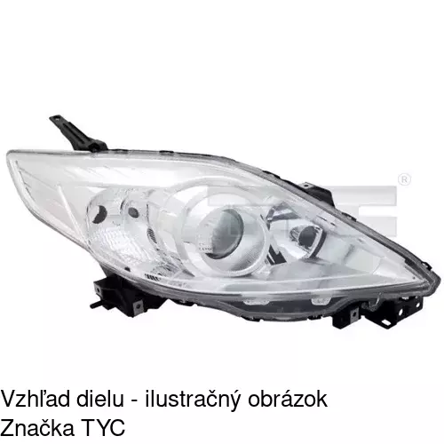 Hlavný reflektor POLCAR 4550102E