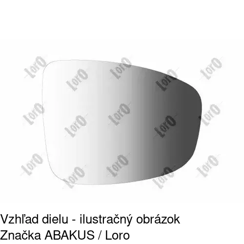 Vonkajšie zrkadlo 45X1514M /POLCAR/ - obr. 1