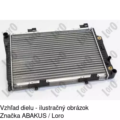 Chladiče vody 5002084X /POLCAR/ - obr. 3