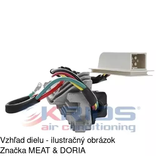 Ovládače klimatizácie 5002KST-2 /POLCAR/ - obr. 2
