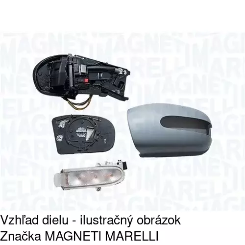 Rám vonkajšieho zrkadla 500354PX /POLCAR/ - obr. 3