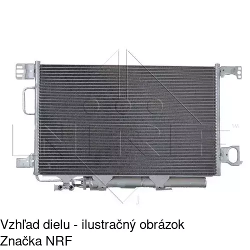 Chladiče klimatizácie 5003K8C5 /POLCAR/ - obr. 1