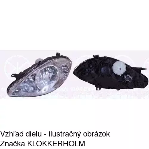 Hlavný reflektor 500610-E /POLCAR/ - obr. 1