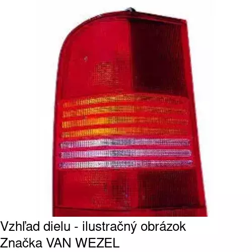 Zadné svetlo 5012881E /POLCAR/ - obr. 3