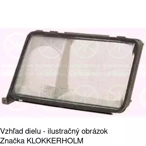 Sklo reflektora 5014121H /POLCAR/ - obr. 2