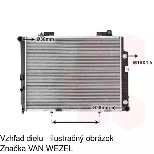 Chladiče vody 5015086X /POLCAR/ - obr. 1
