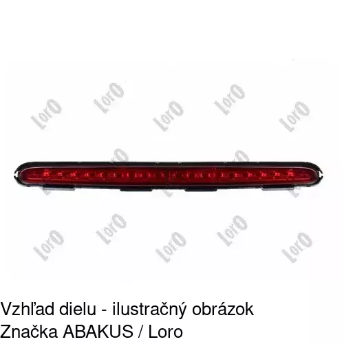 Svetlo stop 5016911E /POLCAR/ - obr. 3