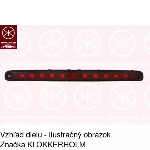 Svetlo stop 5017911E /POLCAR/ - obr. 1