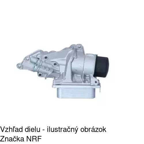 Chladiče oleja 5017L8-2 /POLCAR/ - obr. 3