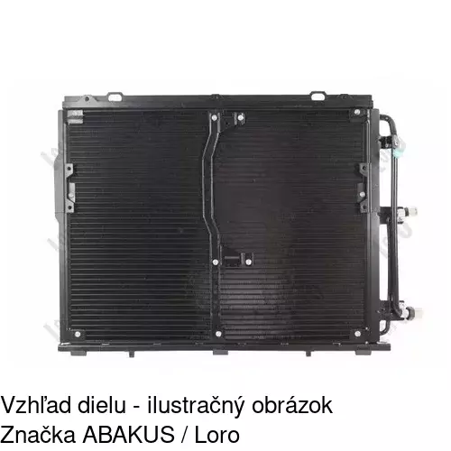 Chladiče klimatizácie 5024K8C2 /POLCAR/ - obr. 2