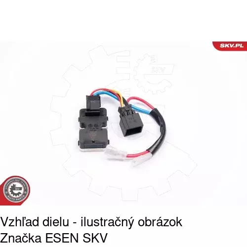 Ovládače klimatizácie 5024KST-1 /POLCAR/ - obr. 4