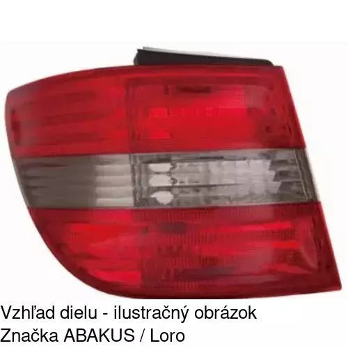 Zadné svetlo 5035882E /POLCAR/ - obr. 2