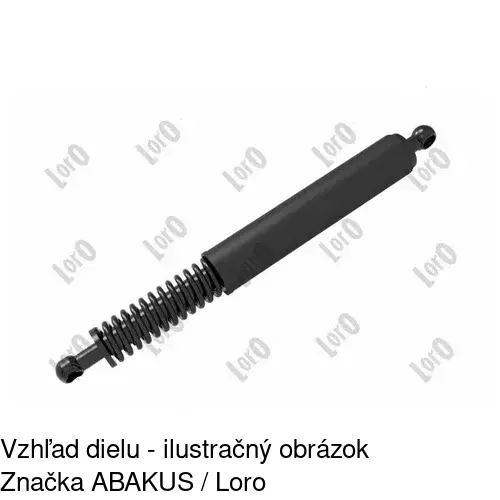 Plynová pružina 5036AB /POLCAR/ - obr. 1