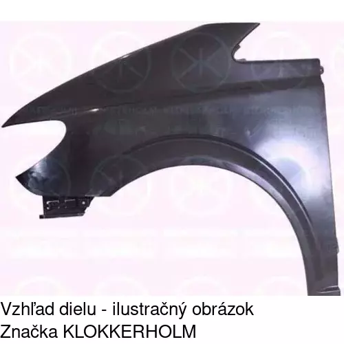 Predný blatník 504001-J /POLCAR/ - obr. 1