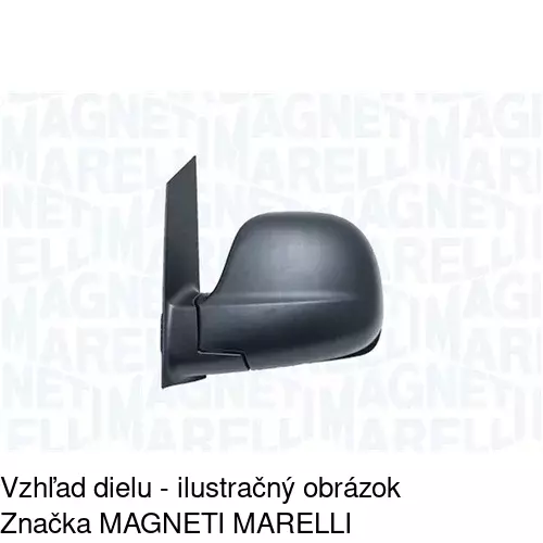 Vonkajšie zrkadlo 5040514E /POLCAR/ - obr. 2