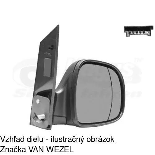 Vonkajšie zrkadlo 5040524E /POLCAR/ - obr. 4