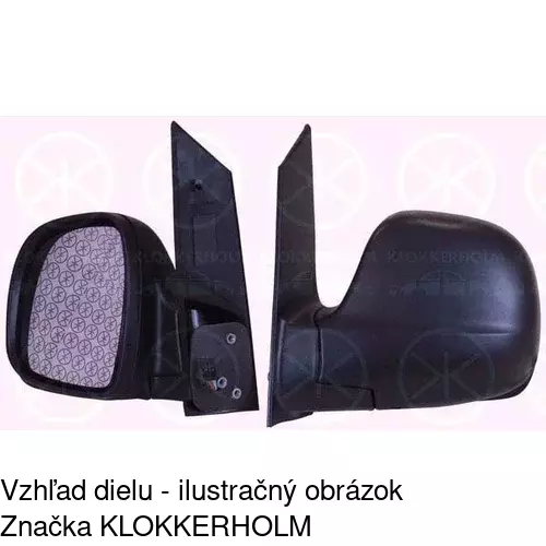 Vonkajšie zrkadlo 5040524M /POLCAR/ - obr. 1