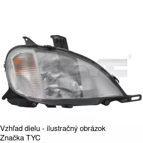 Hlavný reflektor POLCAR 5044100E