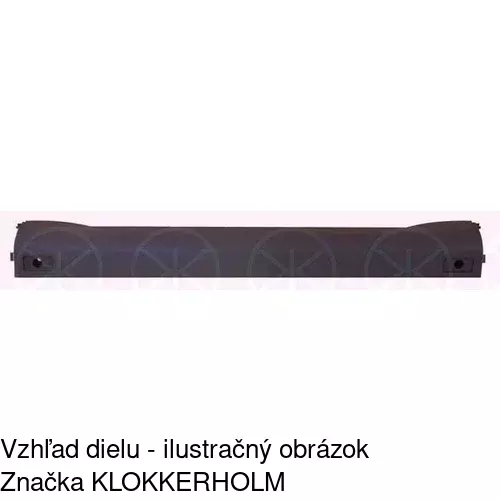 Zadný nárazník POLCAR 506296