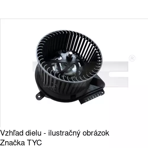 Ventilátory kúrenia 5062NU-2 /POLCAR/ - obr. 2