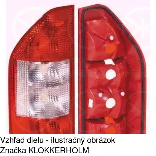 Zadné svetlo 5064871E /POLCAR/ - obr. 1