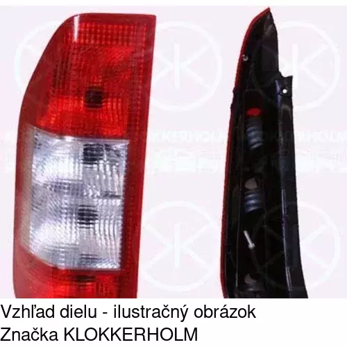 Zadné svetlo 5064871E /POLCAR/ - obr. 2