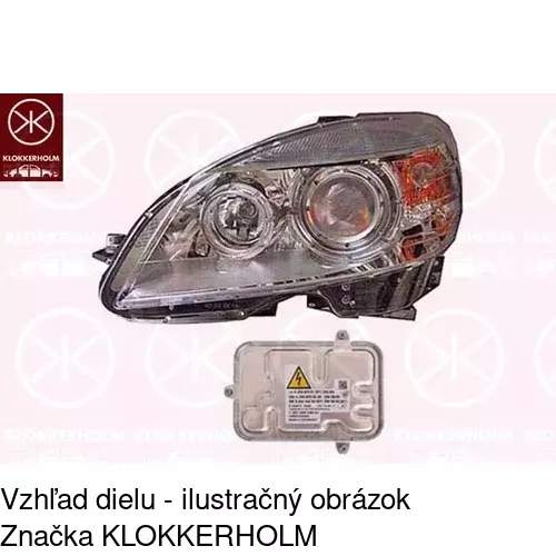 Hlavný reflektor 5070094E /POLCAR/ - obr. 2