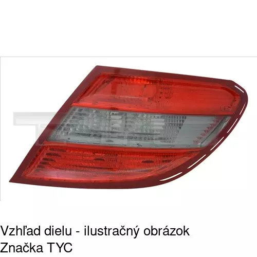 Zadné svetlo POLCAR 5070888E