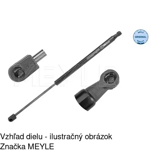 Plynová pružina 5070AB1 /POLCAR/ - obr. 1